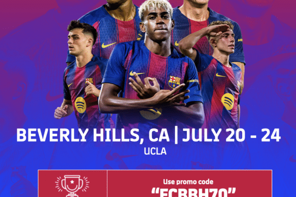 FC BARCELONA SOCCER CAMP - BEVERLY HILLS 2026